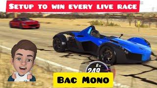 CSR 2 | Bac Mono | Live Race Setup