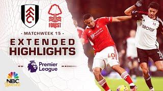 Fulham v. Nottingham Forest | PREMIER LEAGUE HIGHLIGHTS | 12/6/2023 | NBC Sports