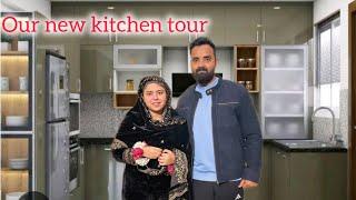 Mashallah Hamara new kitchen ready ho gya Saba sunny so Happy  saba ka jahan vlogs