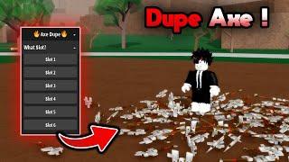 🪓 NEW Axe Dupe GUI ! [ Free ]  Lumber Tycoon 2 Scripts  | ROBLOX Scripts