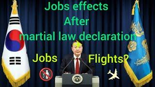 Korea jobs effects after Marshal law# jobs in Korea 2025#online jobs in Korea# ew rules in Korea aft