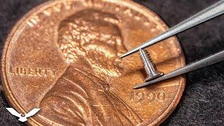 MICROSCOPIC Machining! ᵀᴵᴺʸ  Parts on the Swiss Nano