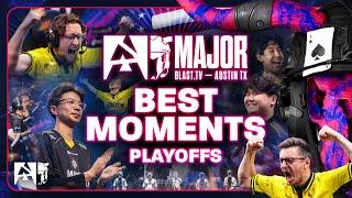 BEST MOMENTS of Playoffs | BLAST tv Austin Major 2025