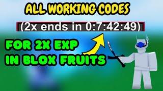 How to GET 2x EXP codes in Blox Fruits!