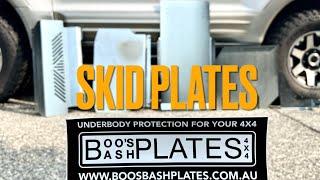 Skid Plates Installation - Boos Bash Plates - Montero Pajero