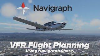 Navigraph Charts | How to Create a Basic VFR Flight Plan