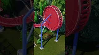 The NEW Smallest Inverting Roller Coaster | Short POV | Planet Coaster