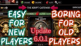 No More Kameos in Krypt | Elder Krypt Floor 3/3 Gameplay MK Mobile | Update 6.0.1