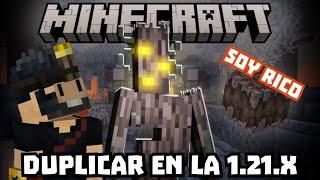 COMO DUPLICAR ITEMS EN MINECRAFT BEDROCK 1.21.X | PC Y ANDROID