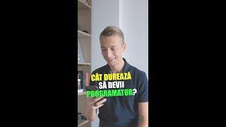 Cam în cât timp poți să înveți IT ca să ajungi un programator? #shorts