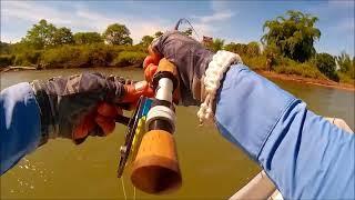 Pesca con mosca.   Río La Miel -Antioquia Colombia  #pesca #fishing #flyfishing #pescaconmosca