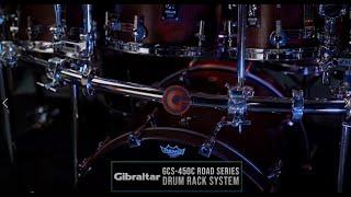 Gibraltar GCS 450C Road Series Drum Rack | Sonor Prolite Nussbaum | Meinl Cymbals