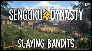 Slaying Bandits in Sengoku Dynasty - A feudal era Japanese village builder & life sim // EP9