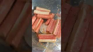 #airfried #chilli #seafood #fishsticks #surimi #crabsticks You have to #watch this if u r a #foodie