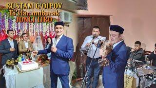 Rustam G'oipov - Sayramda toyda To'ylar muborak (jonli ijro) / Рустам Ғоипов - Туйлар Муборак жонли