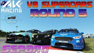 AK RACING - V8 SUPERCARS - ROUND 5  - SEPANG INTERNATIONAL CIRCUIT