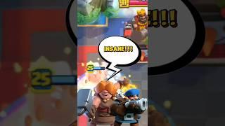 Insane  #clashroyale #viralshort #shorts