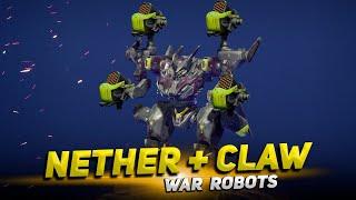 Nether + Claw Part 2 War Robots Gameplay Cyber Sonic