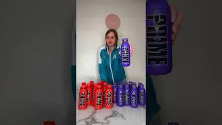 Trying PRIME for the FIRST TIME!! | Rhia Official #Shorts