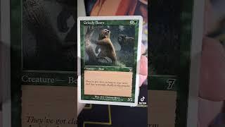 Magic: The Gathering Grizzly Bears Voiceover #voiceover #tcg #mtg