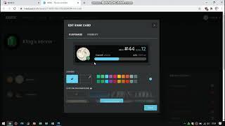 How to customize rank Card in Discord Bot "ME66"