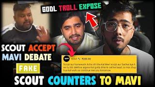 Scout *EXPOSE* Mavi  Mavi Direct Chat w sc0ut  Goldy Bhai Request  *Scripted?* 🟡 GODL Troll...!