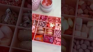 *asmr* pink snack box restock  #asmrsounds #asmr #pink #restock #snackbox #snacks #candy