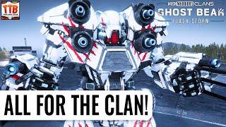 What A Heroic Stand... THIS IS CLAN GHOST BEAR! - 11 Ghost Bear Flash Storm - Mechwarrior 5 Clans
