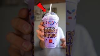 I Tried McDonald’s Grimace Shake 
