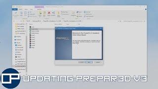 Prepar3d V3 update tutorial