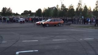 #taikosdragai: Old VW Passat vs Ferrari 458 Italia @Nemunring