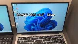 DAMI3C Laptop Comparison Video