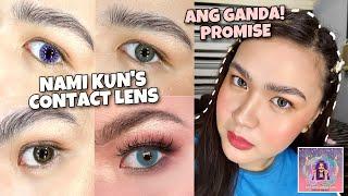  CONTACT LENSES TRY ON FT. NAMI KUN CONTACT LENSES