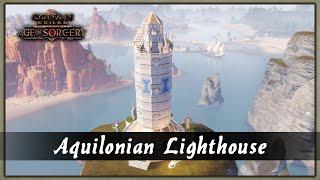 HOW TO BUILD A AQUILONIAN LIGHTHOUSE [SPEED BUILD] - CONAN EXILES