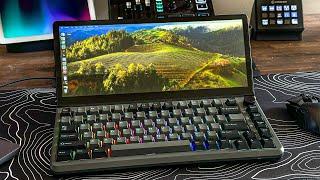 This Mechanical Keyboard Has a 13" Touchscreen Attached (Maxfree K3)