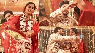 Watch: Sayantani Ghosh and Anugrah Tiwari’s fairytale-like wedding