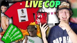 I Spent $1,000 On Supreme Week One! (Live Cop)