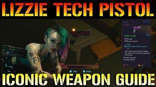 Cyberpunk 2077: LIZZIE Tech Pistol | ICONIC Weapon Guide & Location (How To Get It)