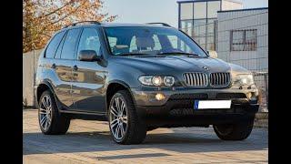 BMW X5 E53 3 0d Individual - No Limit - Autobahn Germany POV