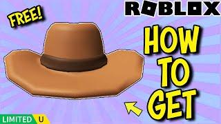 [LIMITED STOCK] *FREE ITEM* How To Get COWBOY HAT on Roblox - Tug Of War Simulator