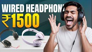Best Wired Headphones Under 1500 (2025) Top Picks Top 5 Best Gaming Headphones Under 1500