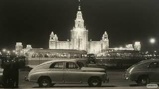 Вальс Ночь над Москвой  Муз  и упр  оркестром В И Агапкин  1945