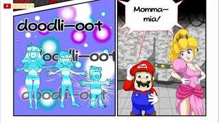 TG Comic | Princess Mario Game | Body Swap | Full Tg Tf Transformations #04