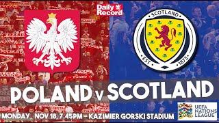 Poland v Scotland live stream details plus match preview for crucial Nations League match in Warsaw