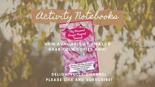 ACTIVITY NOTEBOOKS POD SERIES 4 - Get Your Copies @Amazon Now! || Delightfully