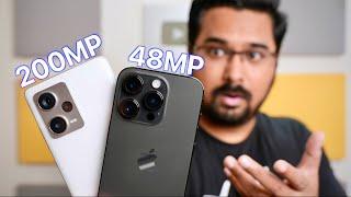 Redmi Note 12 Pro Plus vs iPhone 14 Pro Camera Comparison | 200MP vs 48MP 