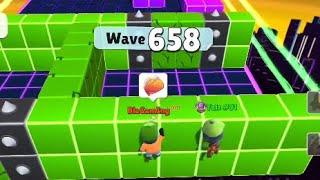 Stumble Guys Block Dash Endless Wave 600! (No hack or mods) with @FaizPlaysStumbleGuys 