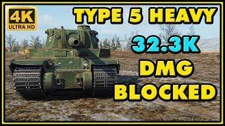 World of Tanks | Type 5 Heavy - 32,3K Damage Blocked