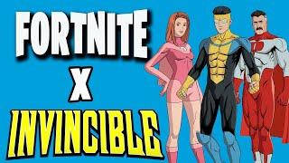 Fortnite x Invincible In-Game Look At ALL Skins! (Omni-Man, Invincible, & Atom Eve)