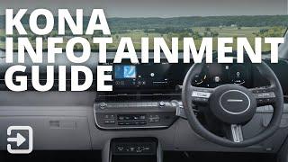 Hyundai Kona Infotainment Guide 2024